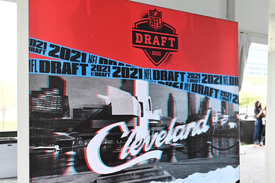 <p>The 2021 NFL Draft takes place in Cleveland, Ohio</p> (Getty Images)