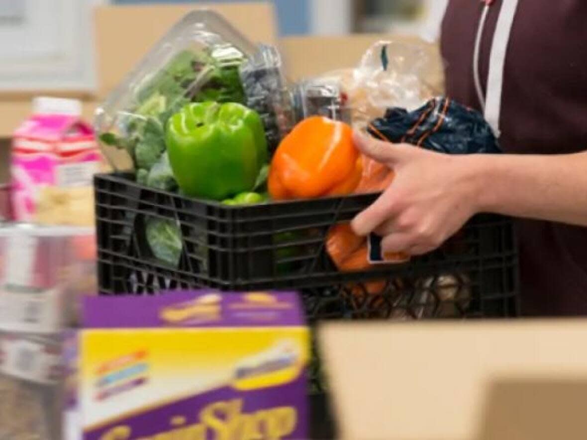 Fresh fruits and vegetables are some of the most sought after items at the Parkdale Food Centre. (Food Banks Canada - image credit)