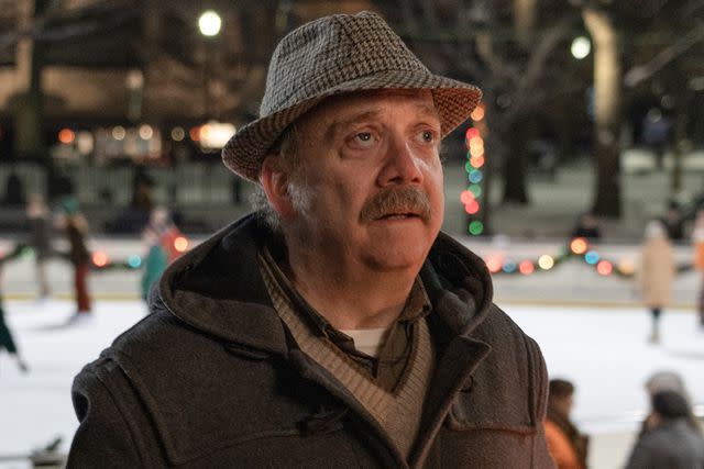 <p>Seacia Pavao/ FOCUS FEATURES</p> Paul Giamatti in <em>The Holdovers</em> (2023)