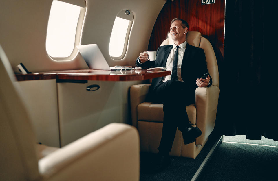 La classe affaires, le grand saut vers le luxe (Crédit : Getty Images)
