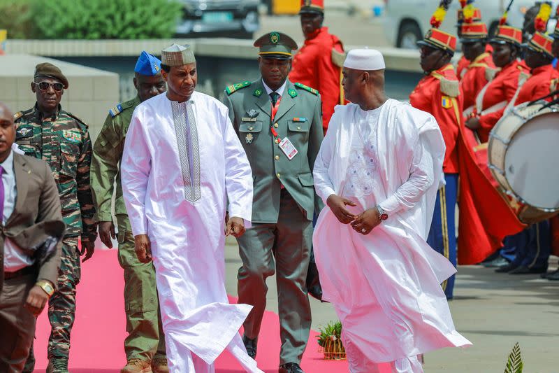 Presidential inauguration ceremony of Chad's junta leader Deby, in N'djamena