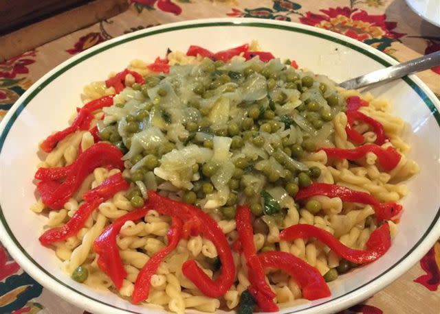 Pasta and Peas | Photo by Tony