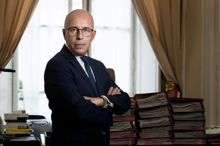 Eric Ciotti pose le 14 septembre 2021 à Paris. (PHOTO D'ILLUSTRATION) - JOEL SAGET © 2019 AFP