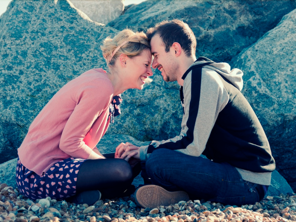 Couple Laughing Together