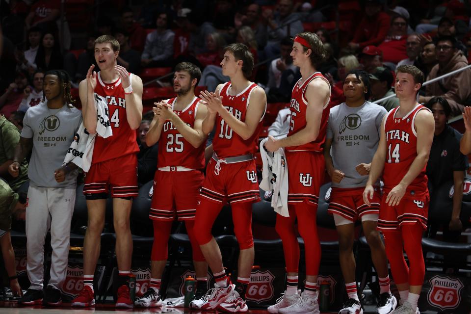 Utah Runnin’ Utes vs. UC Riverside Highlanders at Jon M. Huntsman Center in Salt Lake City, UT on Friday, November 10, 2023. | Bryan Byerly/Utah Athletics