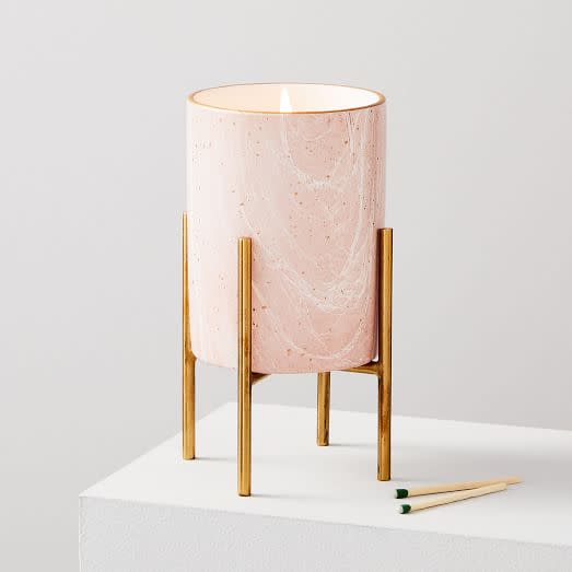 Modern Elements Candle On Stand