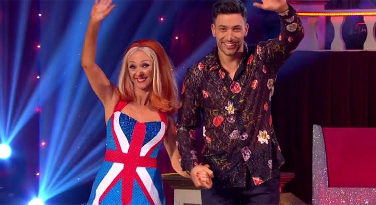 Debbie and Giovanni were in the dance off. Copyright: [BBC]