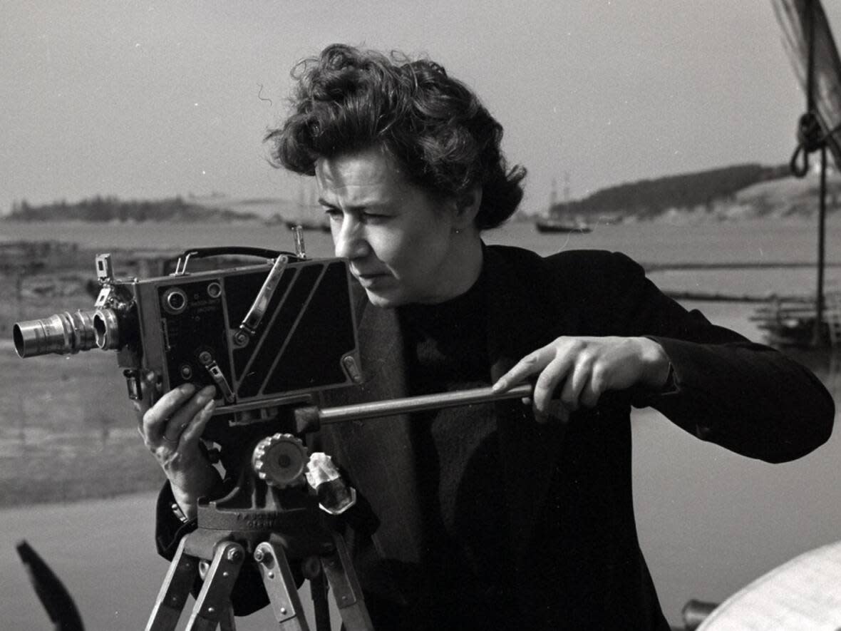 Margaret Perry taught herself photography and filmmaking in New Brunswick as a widow and single mother in the late 1930s. (Nova Scotia Archives - image credit)