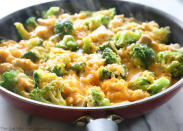 <p>This simple cheesy <a href="http://www.the-girl-who-ate-everything.com/2014/10/one-pan-cheesy-chicken-broccoli-rice.html" rel="nofollow noopener" target="_blank" data-ylk="slk:dish" class="link ">dish</a> makes the perfect mid week lazy dinner.</p><p><i>[Photo: thegirlwhoateeverything]</i></p>