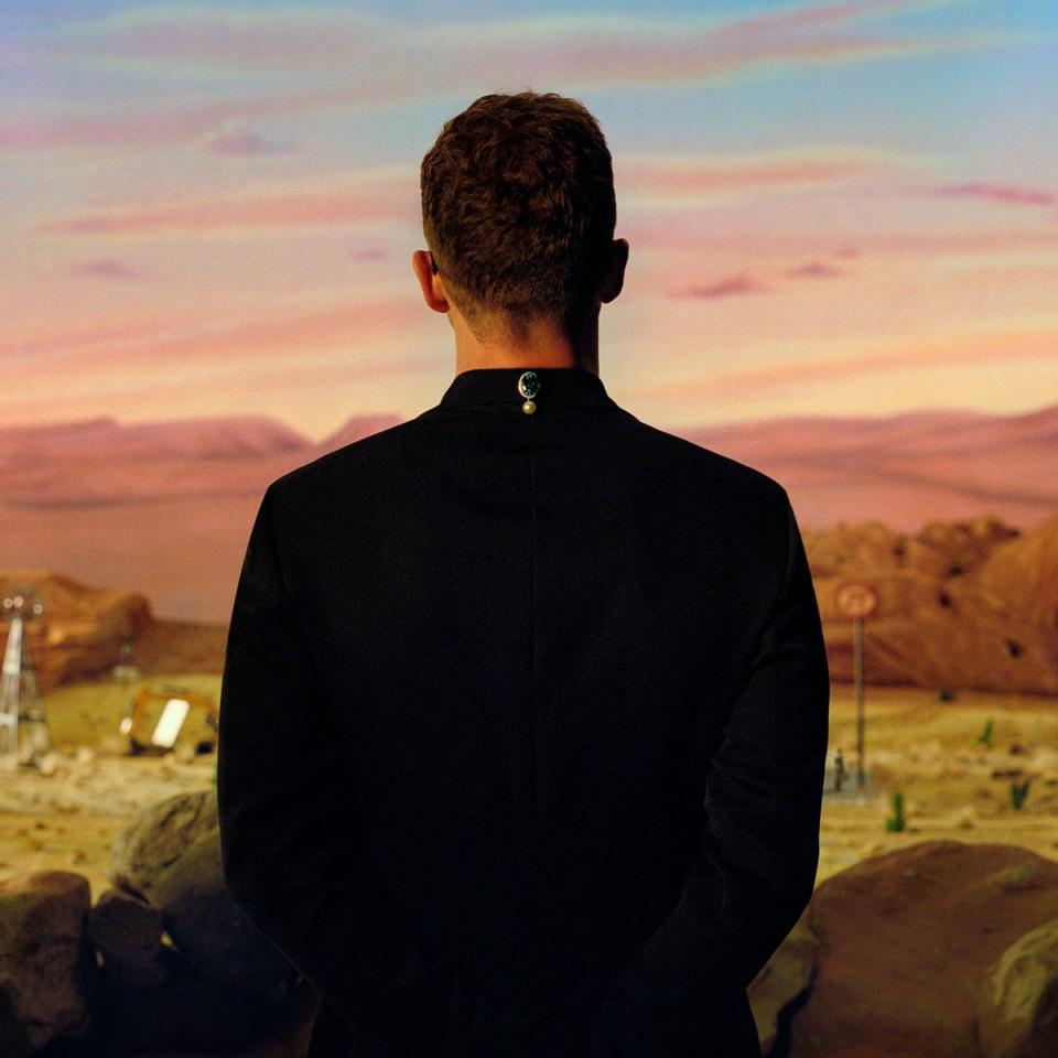 Sexy... back?  Artwork for Timberlake’s new album (AP)
