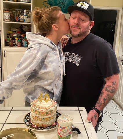 Jodie Sweetin/Instagram Sweetin is raving about her "incredibly supportive" husband of two years Wasilewski