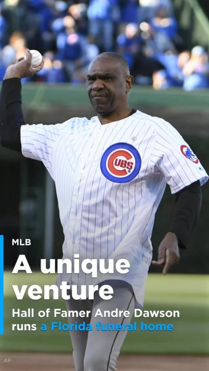 Hall of Famer Andre Dawson runs a funeral home