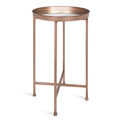 6) Kate and Laurel Foldable Accent Table