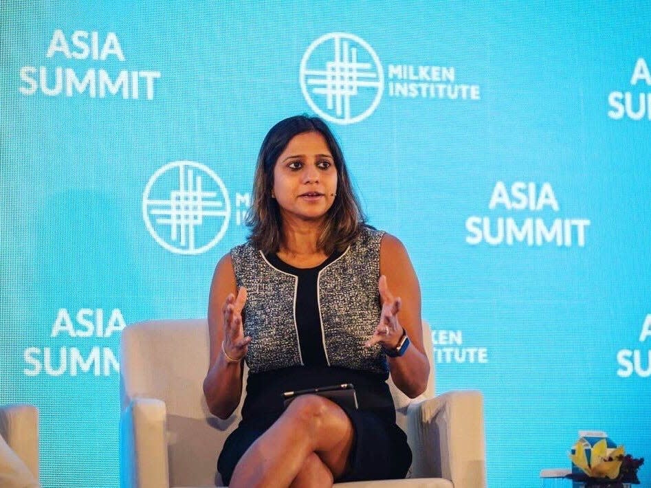 Spriha Srivastava at Milken Asia Summit