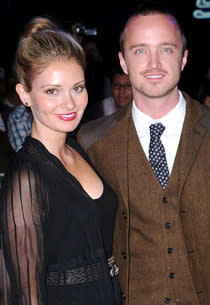 Lauren Parsekian and Aaron Paul  | Photo Credits: Barry King/FilmMagic.com