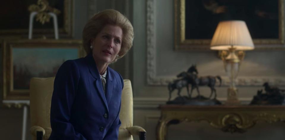 margaret thatcher the crown