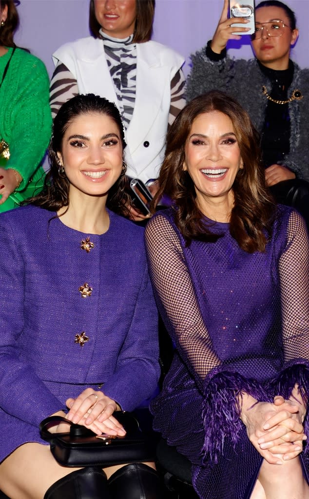 Emerson Tenney and Teri Hatcher, Berlin Fashion Week 2024