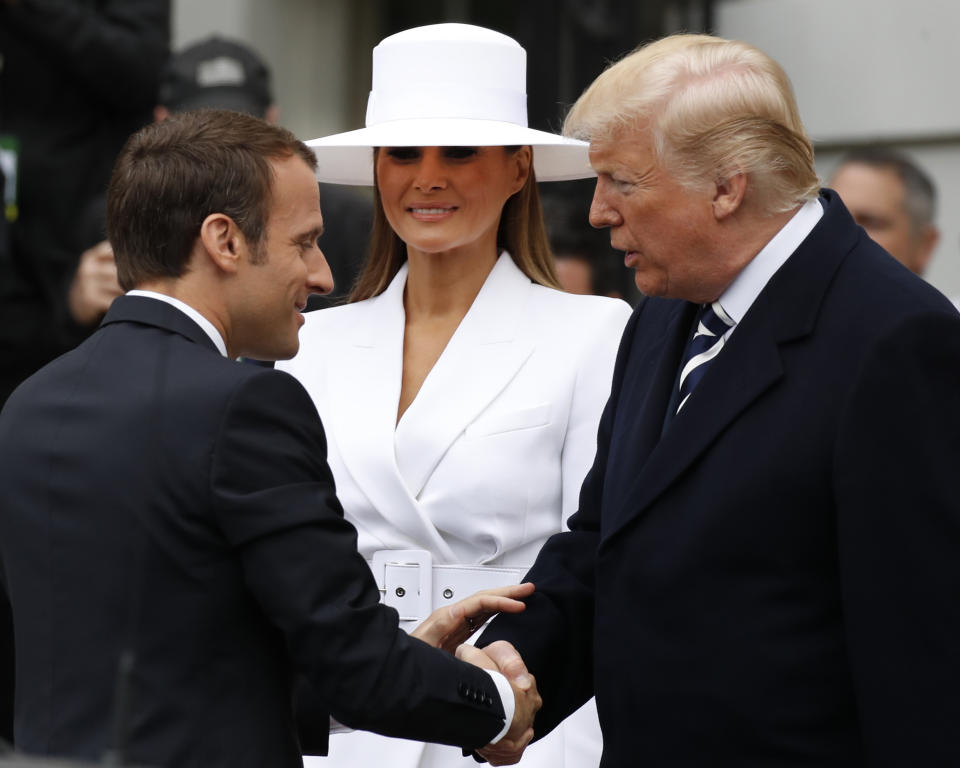 French President Macron visits Trump in 3-day trip to Washington