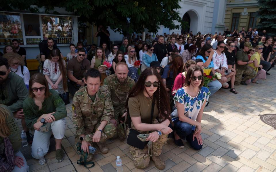 Tsybukh was killed while on rotation in Kharkiv area, where Russia started its offensive nearly a month ago