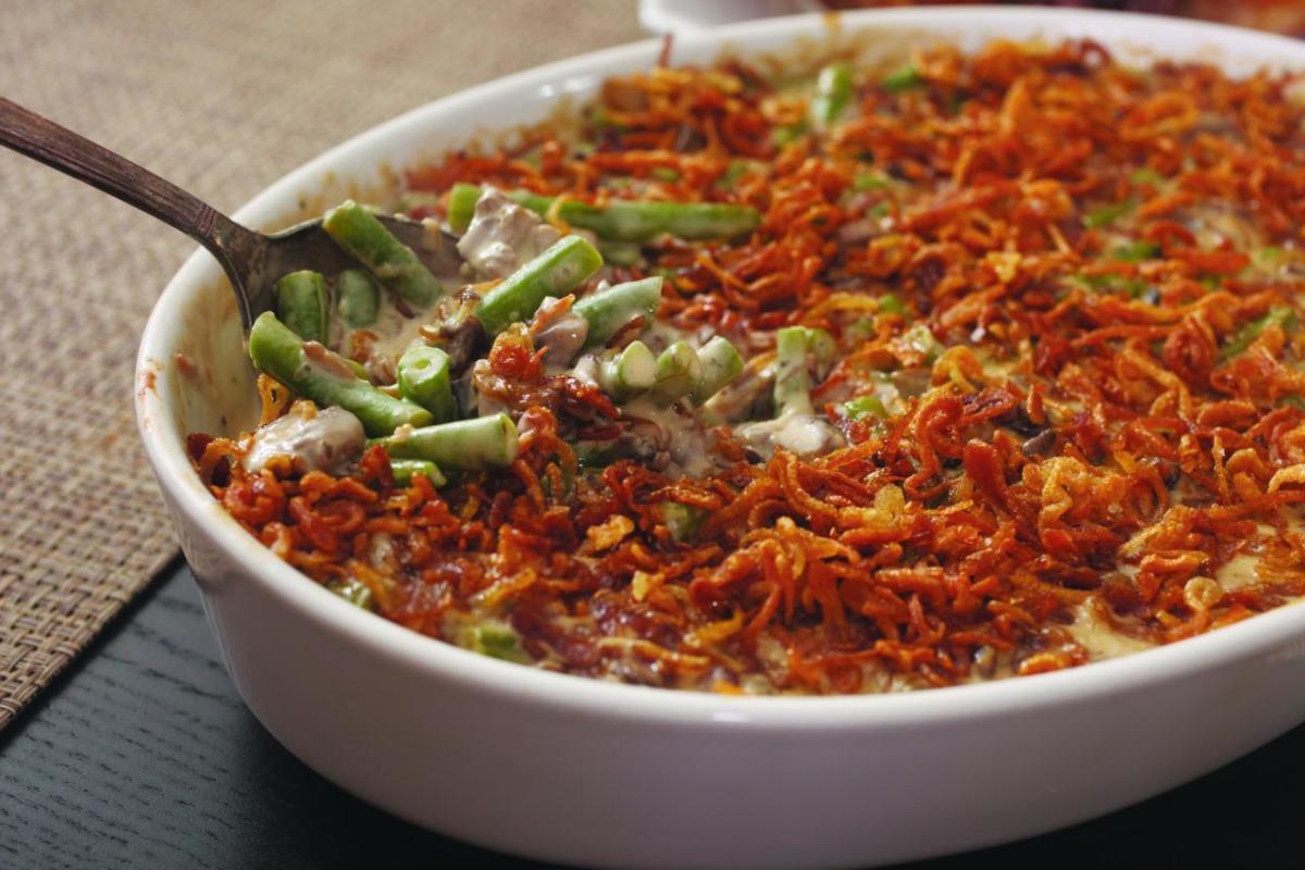 Upgraded Green Bean Casserole from ‘The Food Lab’