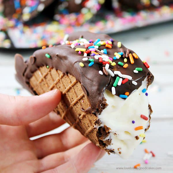 Dark Chocolate Coco Taco