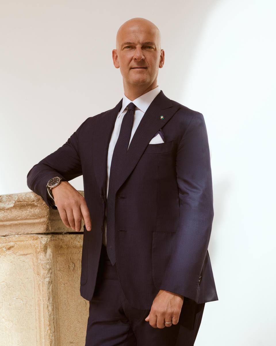 Giuseppe Santoni, chairman and executive president of Santoni.