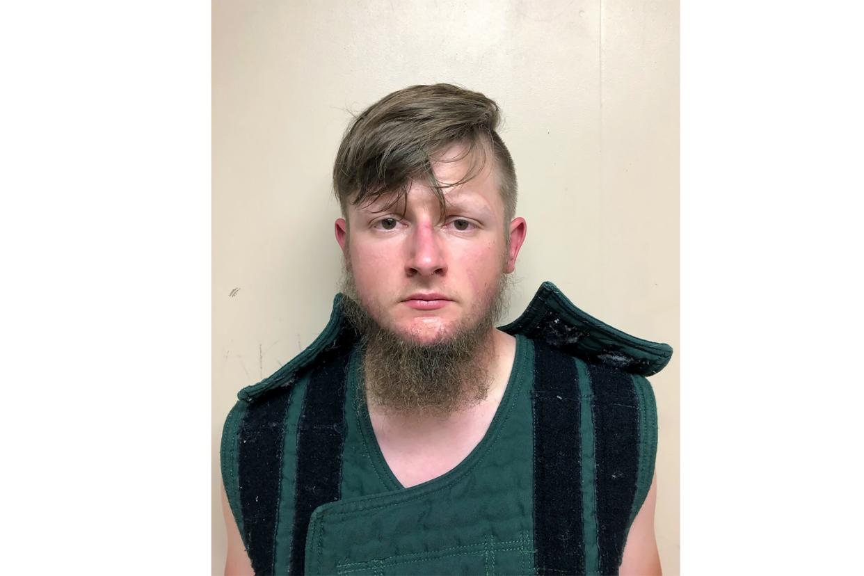 In this March 16, 2021, booking photo provided by the Crisp County, Ga., Sheriff's Office shows Robert Aaron Long. 