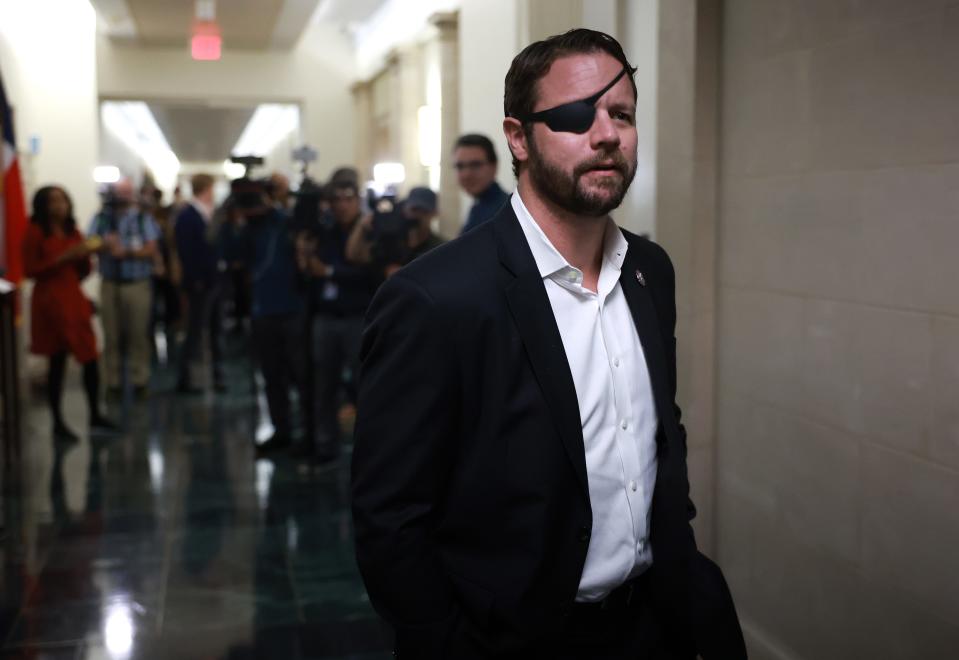 U.S. Rep. Dan Crenshaw, R-Texas, worked to add provisions in the latest National Defense Authorization Act to include funding for psychedelic research to treat post-traumatic stress disorder and traumatic brain injury in active-duty military service members.