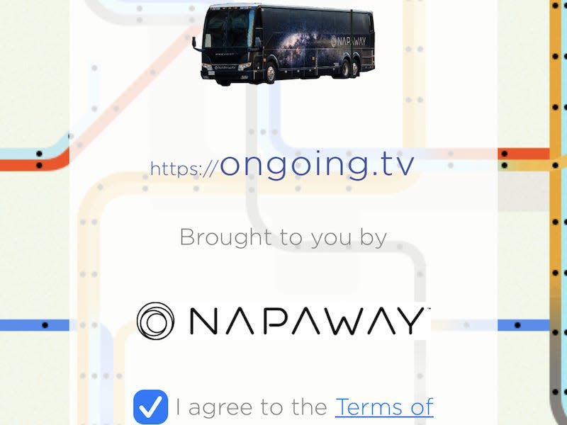 Napaway's Wifi screen
