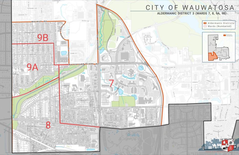 Wauwatosa's District 3 includes the southwest area of the city.