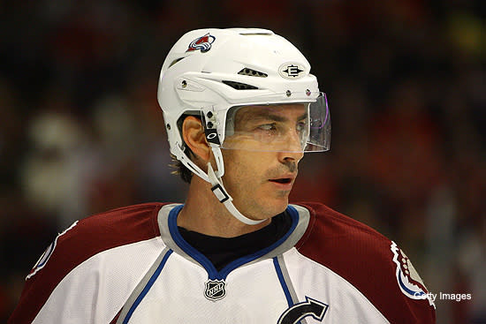 Joe Sakic captained Avalanche to two Stanley Cup wins 