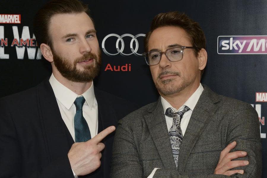 Chris Evans no quería unirse a Marvel como el Capitán América, Robert Downey Jr. lo convenció