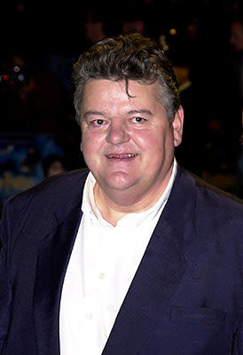 Robbie Coltrane at the London premiere of Warner Brothers' Harry Potter and The Sorcerer's Stone