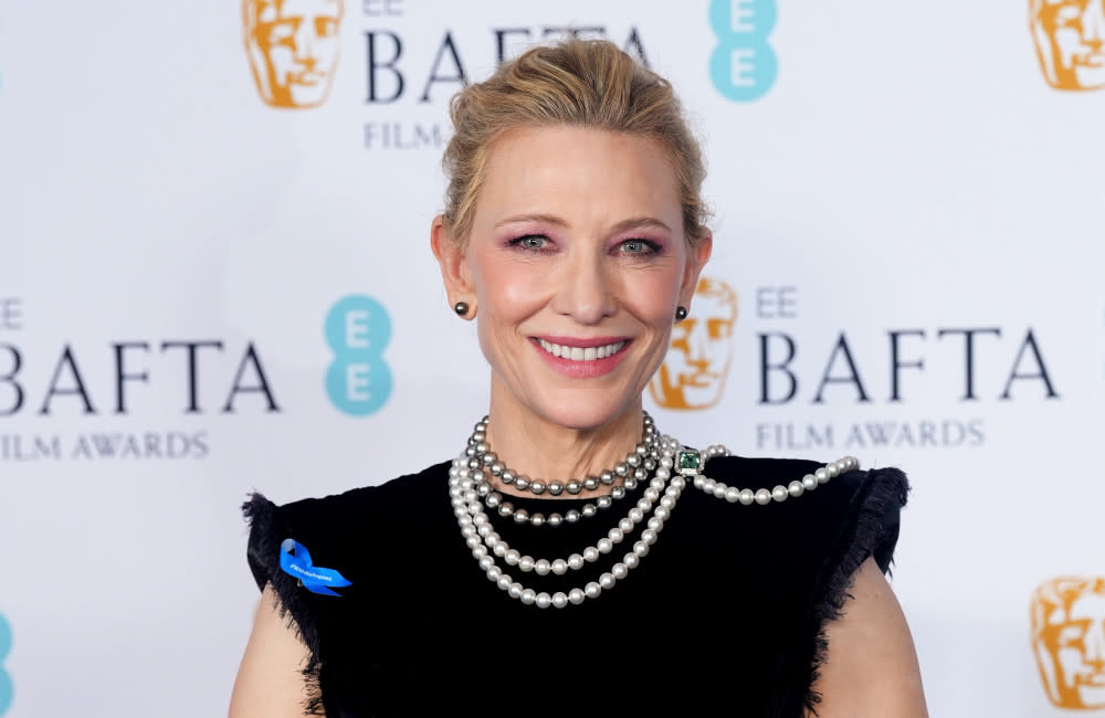 Cate Blanchett - Winners Room - BAFTA Film Awards 2023 - Getty