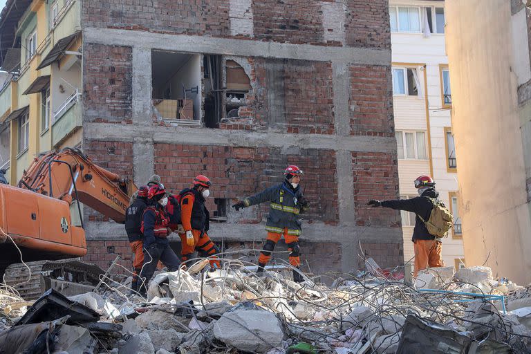 Cascos blancos, ayuda argentina por el terremoto en Turquía