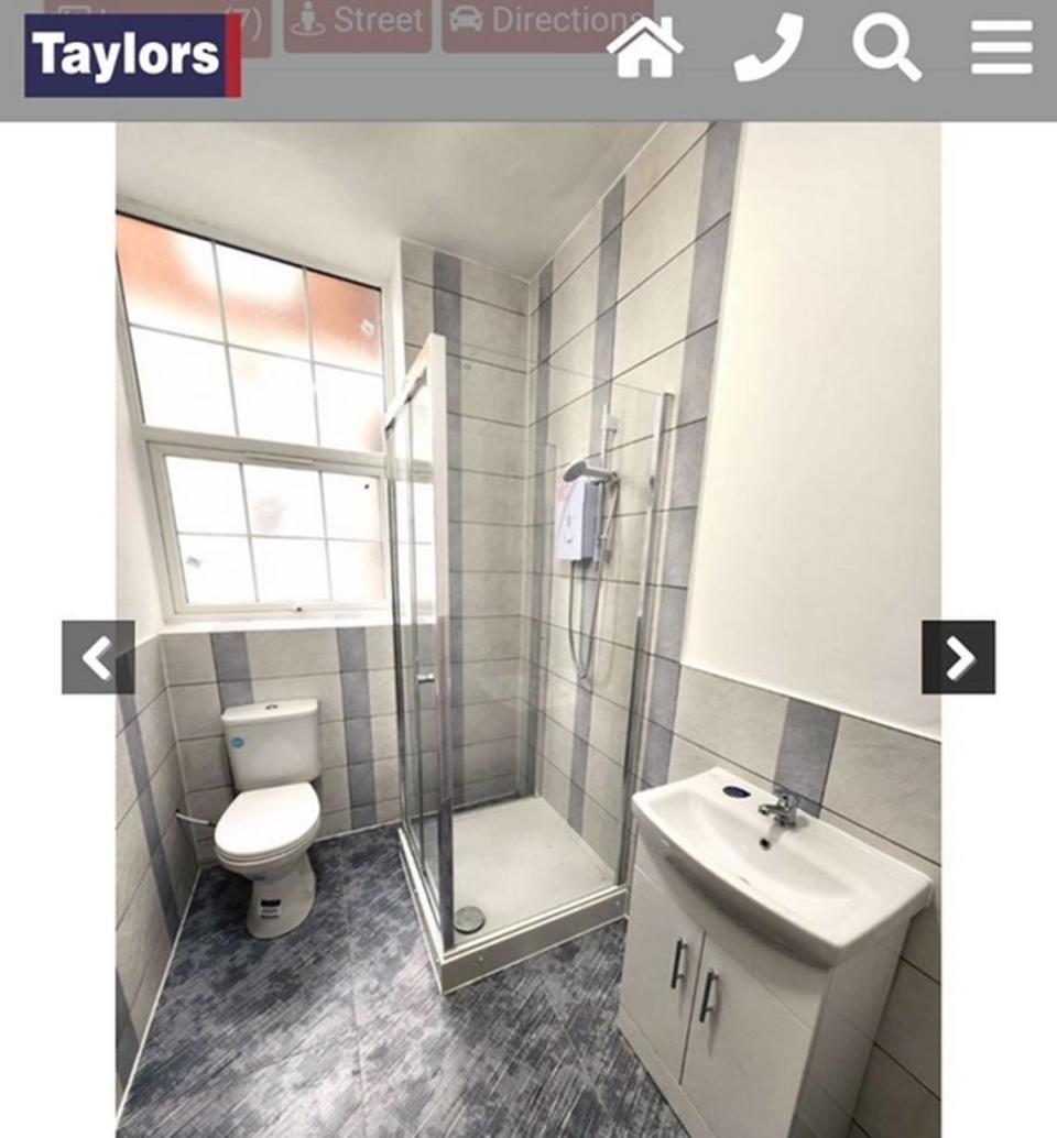 Bathroom Screen grab from Taylors Estate Agents