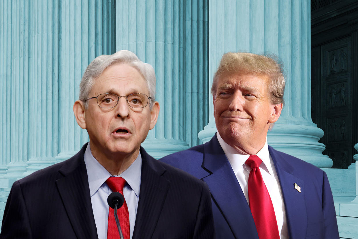 Merrick Garland and Donald Trump Photo illustration by Salon/Getty Images