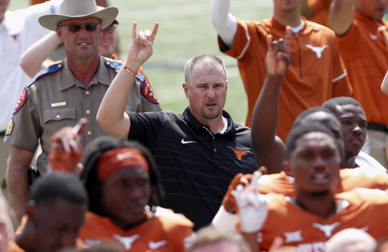 Texas lost 51-41 to Maryland in Week 1. (Getty)