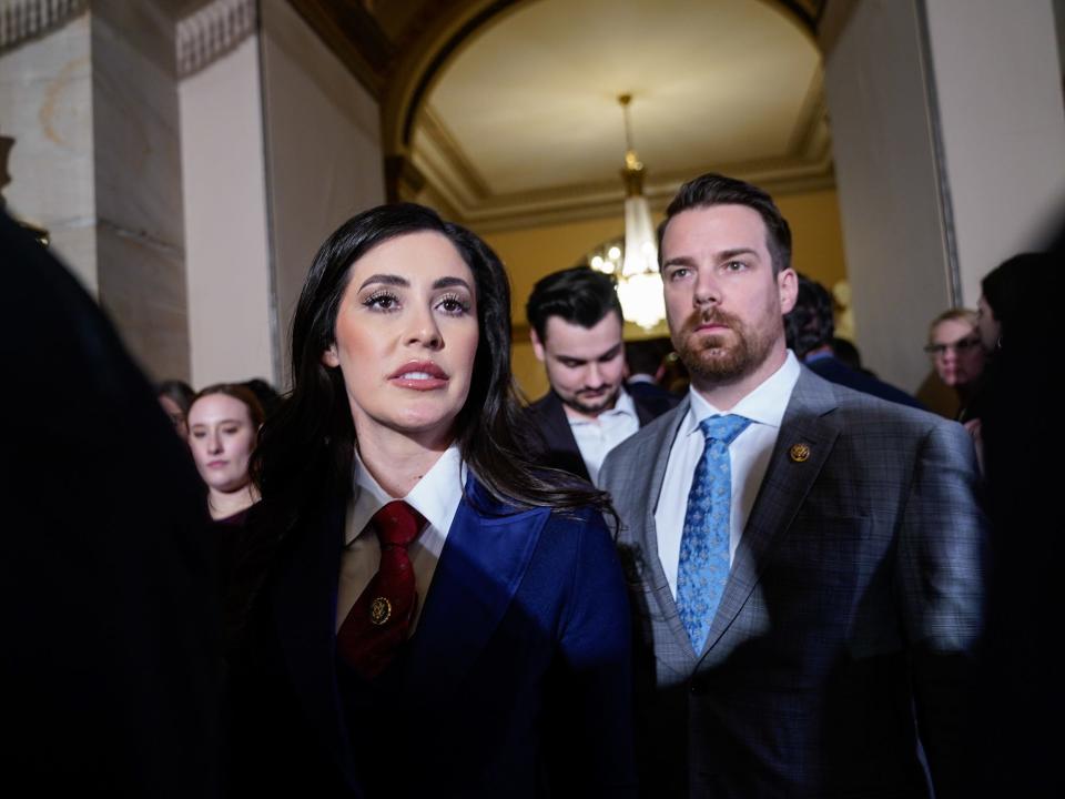 Rep. Anna Paulina Luna and her husband Andy Gamberzky, the co-authors of the “The Legend of Naranja.”