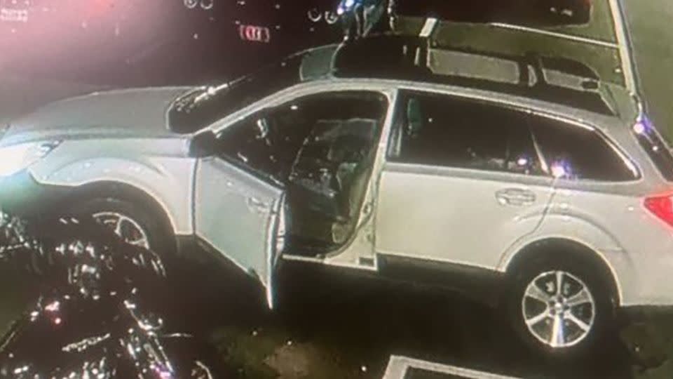 The Lewiston Police Department released this image of a vehicle connected to the shootings. - Lewiston Maine Police Department