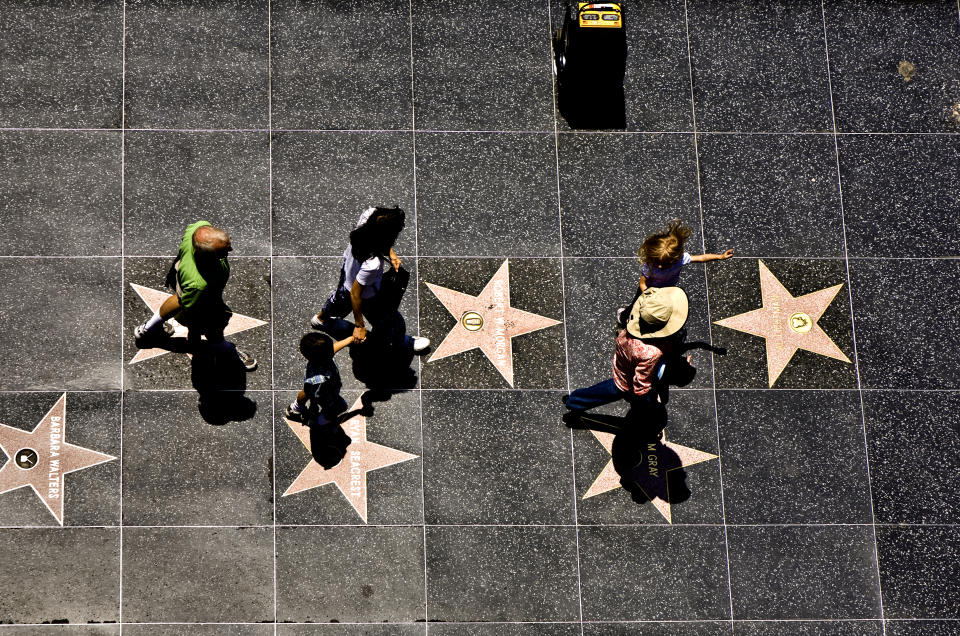 Le Hollywood Walk of Fame (Crédit : Getty Images)