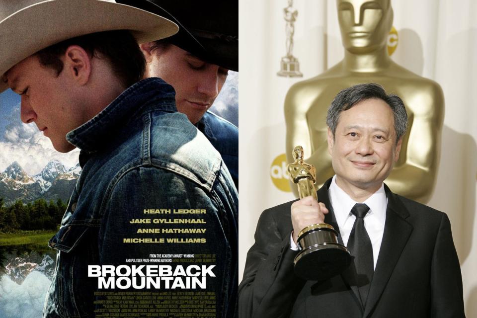 李安以《斷背山》獲得首座奧斯卡最佳導演。（圖／Getty）