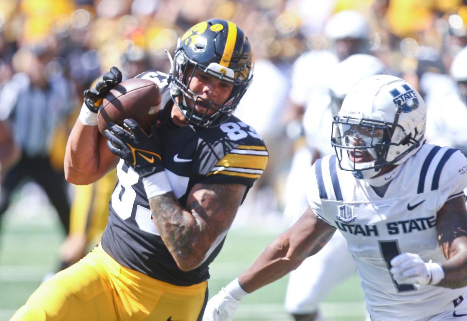 Iowa tight end Erick All, a Cincinnati native and product of Fairfield High School, was drafted by the Cincinnati Bengals in the fourth round.