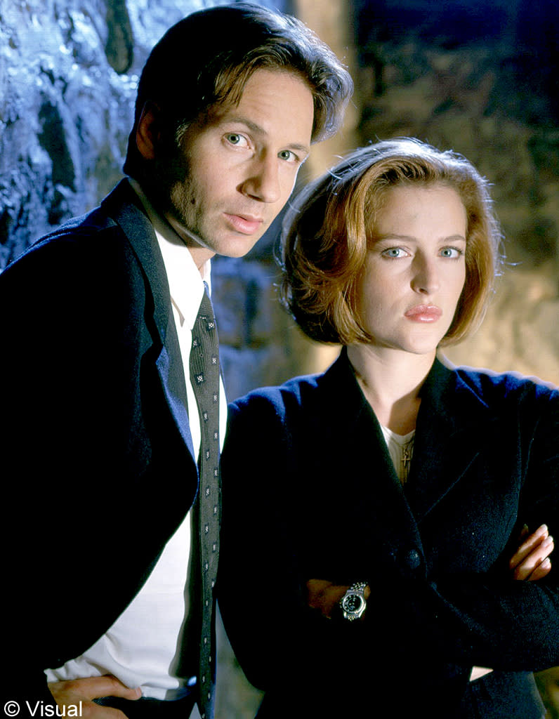 Dana Scully et Fox Mulder de « X-Files, aux frontières du réel »