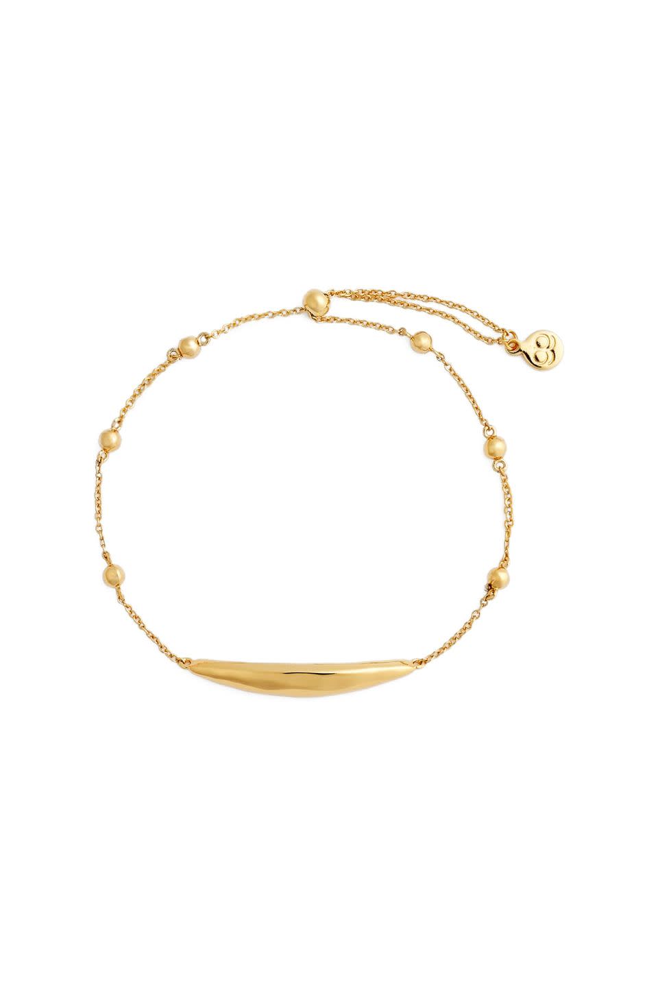 <p><em>Gorjana, $33</em></p><p><a rel="nofollow noopener" href="https://shop.nordstrom.com/s/gorjana-kellen-adjustable-bracelet/4928133" target="_blank" data-ylk="slk:SHOP IT;elm:context_link;itc:0;sec:content-canvas" class="link ">SHOP IT</a></p><p>Originally $50</p>