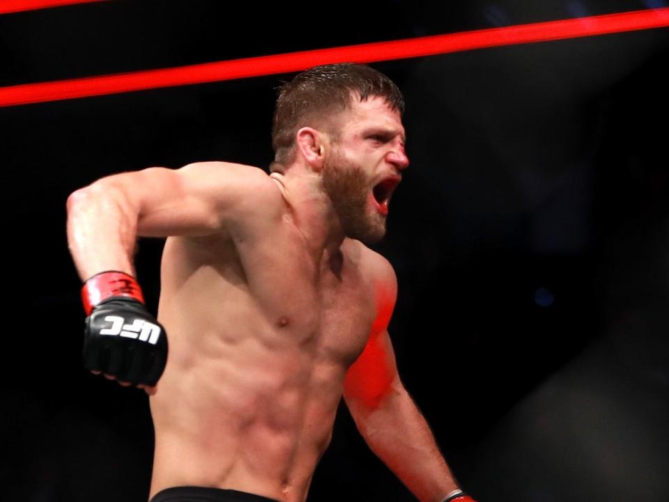 Featherweight Calvin Kattar is still pursuing his first UFC title shot (Getty Images)