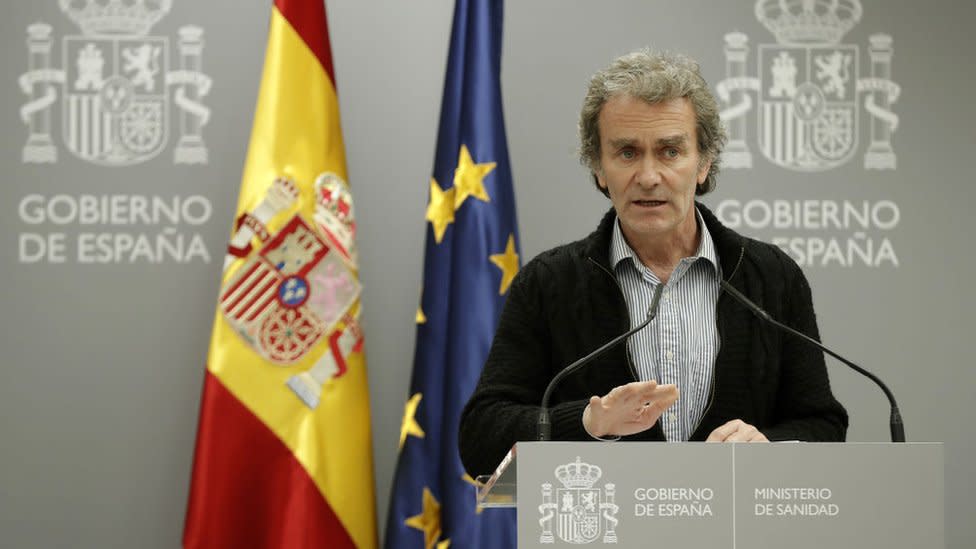 Fernando Simón, director del Centro de Coordinación de Emergencias y Alertas Sanitarias.