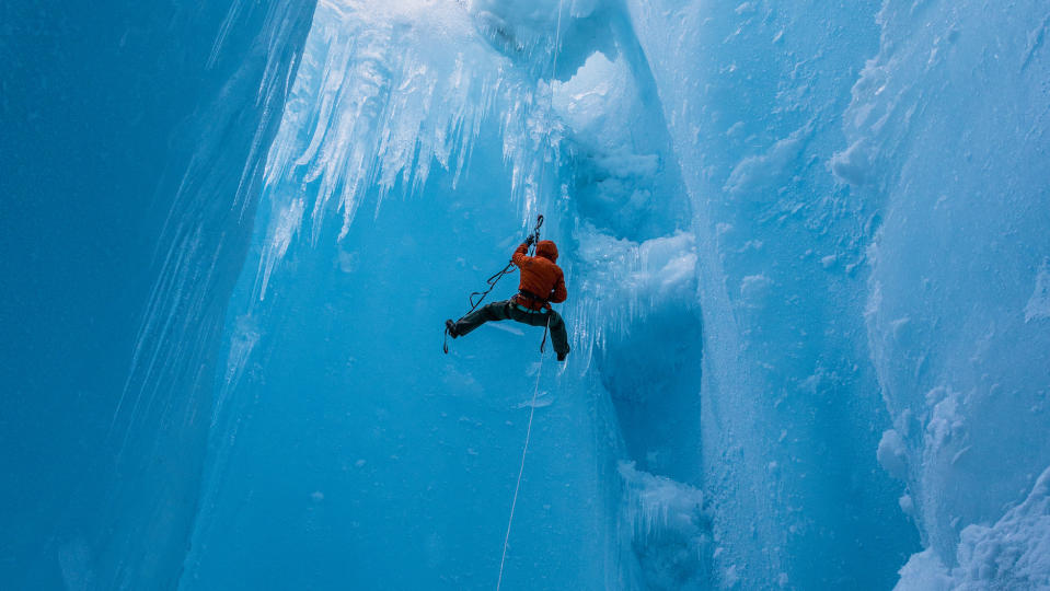 Still from Arctic Ascent with Alex Honnold