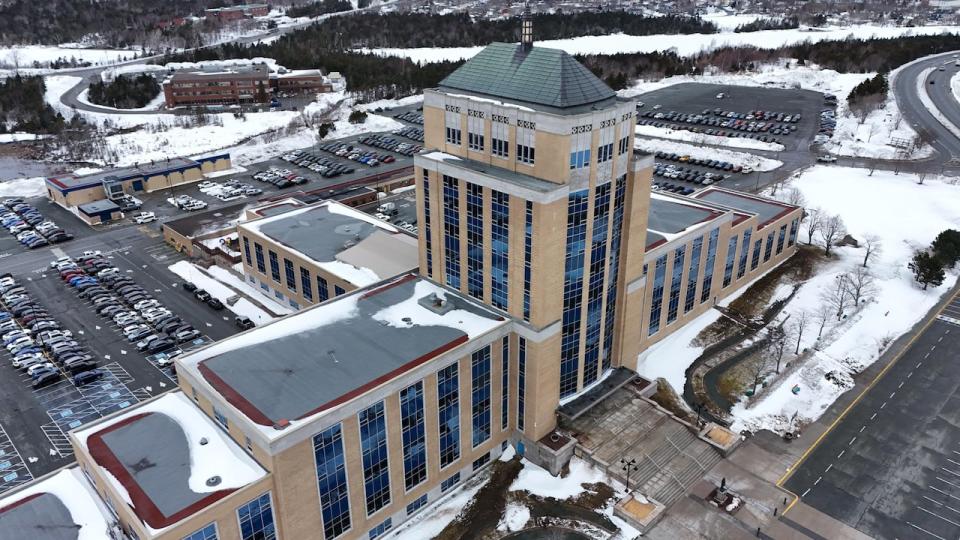 Confederation Building holds the Newfoundland and Labrador legislature and main government complex.