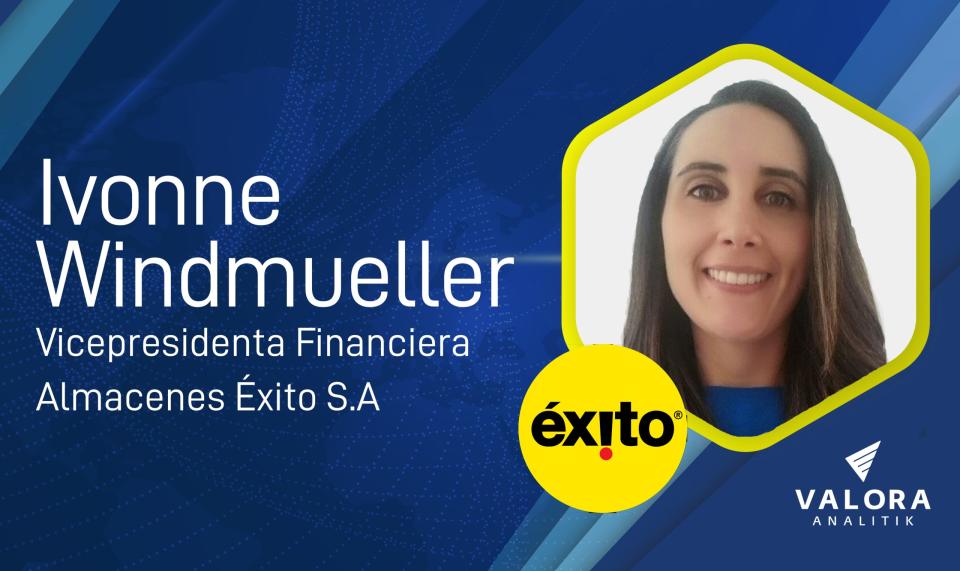 Ivonne Windmueller, vicepresidenta financiera de Grupo Éxito